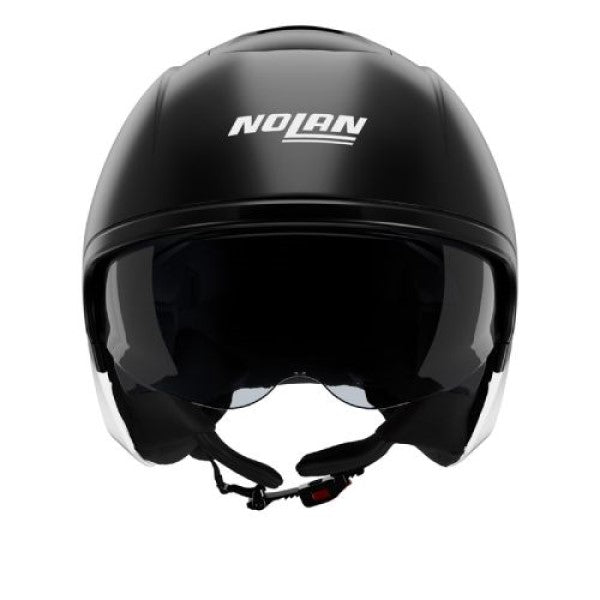 Casque Ouvert de Moto N20-2 Viceversa Blanc/Noir, de face