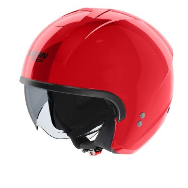 Casque Ouvert de Moto N20-2 Classcio Nobile Rouge