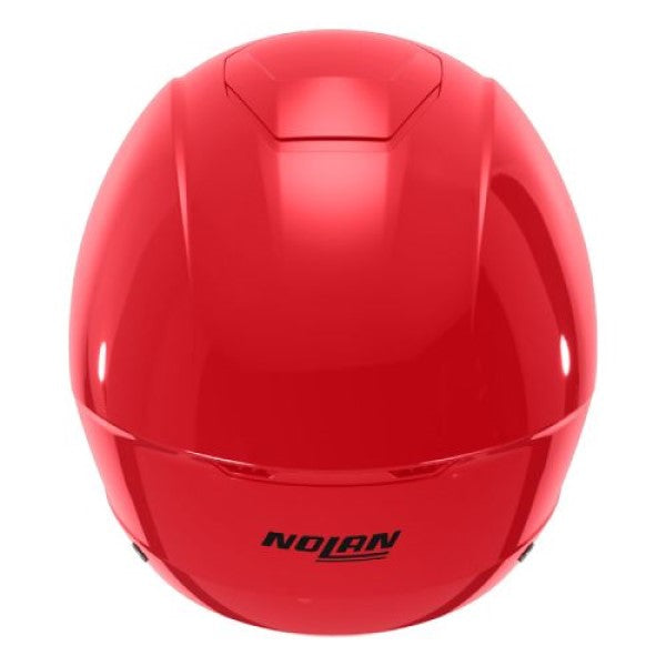Casque Ouvert de Moto N20-2 Classcio Nobile Rouge, Dos