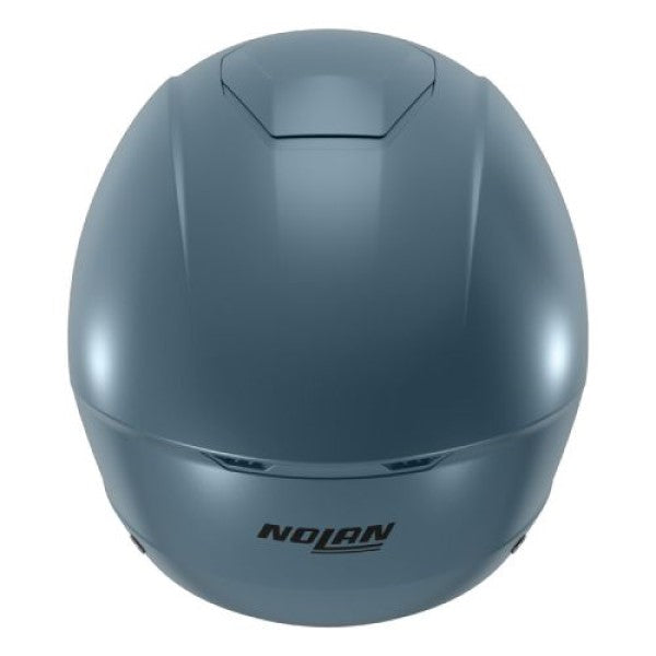 Casque Ouvert de Moto N20-2 Classcio Nobile Bleu, Dos