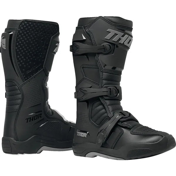 Bottes de Motocross Blitz XR Femme Thor Noir, paire