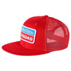 Casquette TLD GasGas Team Stock - Junior Rouge Bleu, de face