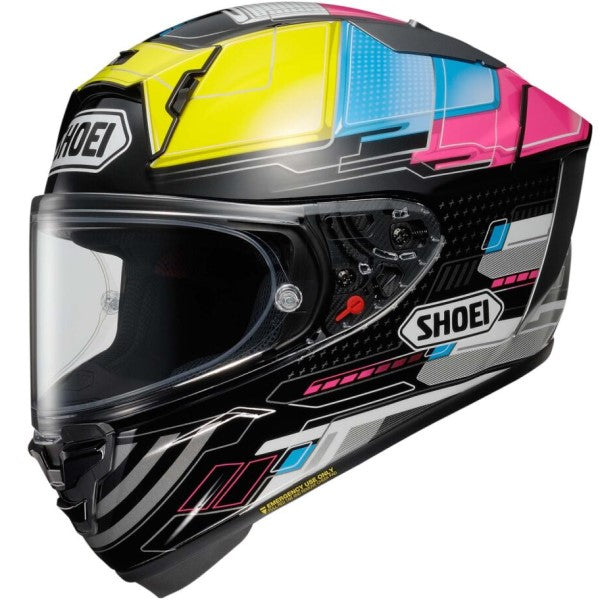 Casque X-Fifteen Proxy Bleu/Jaune/Rose