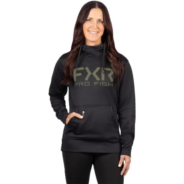 Coton Ouaté Pro Fish Tech Femme Noir