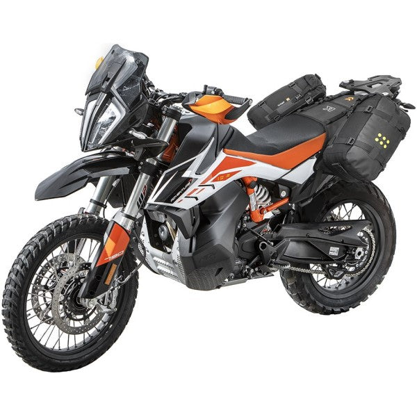 Harnais de Siège de Motocross KTM 790-890 Adventure Noir accroché au véhicule