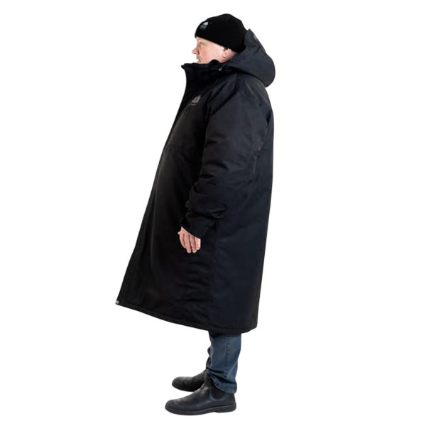 Manteau de Motoneige Pit/Jethwear/Noir, de profil