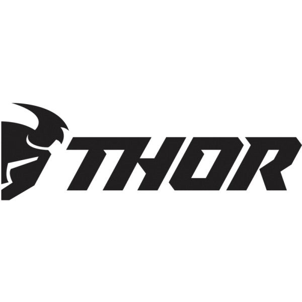 Autocollant à Forme Découpée Thor Noir