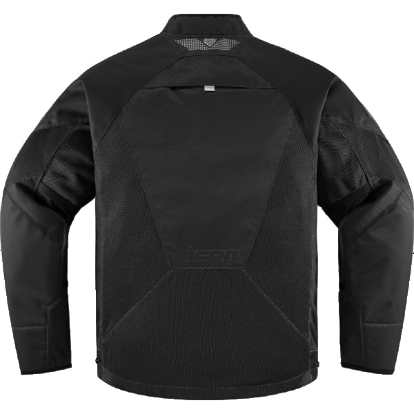 Manteau de Moto AF Mc Mesh Noir, Dos