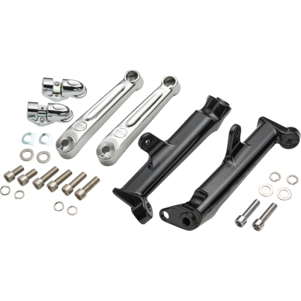 Adjustable Mounting Kit for Frame-Mounted Footrests
