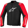 Manteau de Moto T-SPS V2 Rouge/Noir, de face