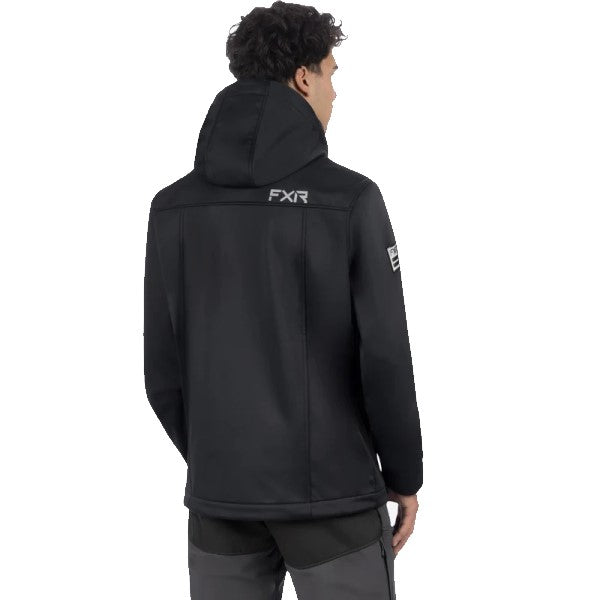 Manteau Softshell Renegade Noir Dos