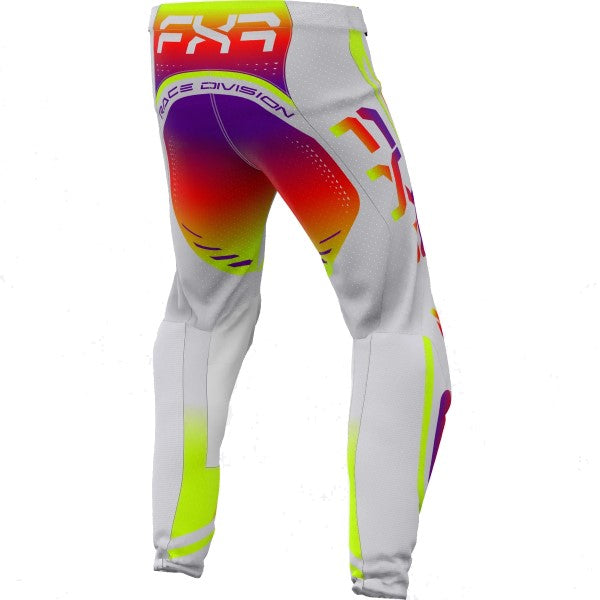 Pantalon de Motocross Yth Vapor Air MX Pant Junior/ Jaune/Multicolore, le côté arrière 