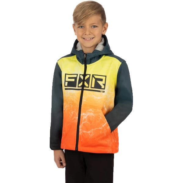 Manteau Hydrogen Softshell Junior Orange