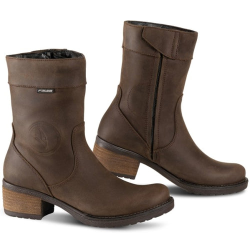 Bottes de Moto Ayda 2 Femme brun