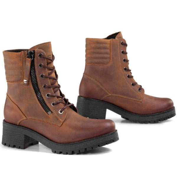 Bottes de Moto Misty Femme brun