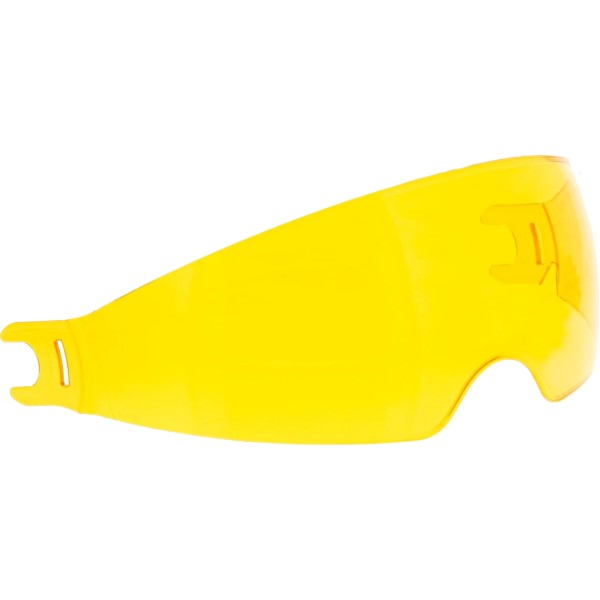 Visière Pare-Soleil de Motoneige Torque X Jaune incliné de gauche