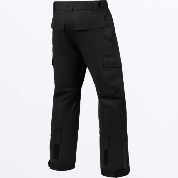 Pantalon de Motoneige Chute noir, arrière