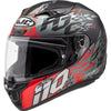 Casque Intégral de Moto I10 Pitfull Noir/Rouge
