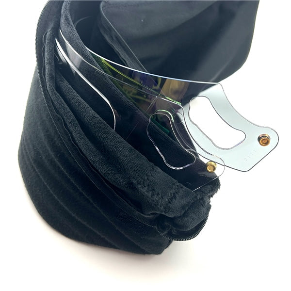 Pochette Double de Visière pour Sac de Casque de Moto
