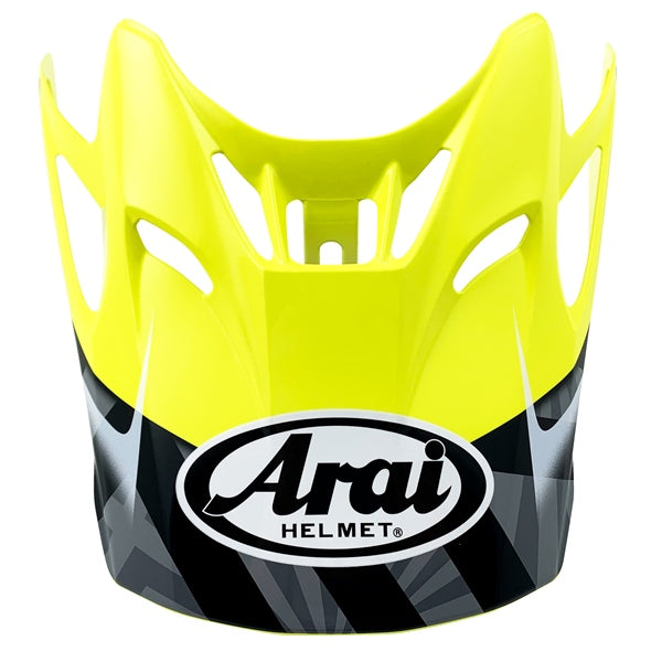 Palette VX-Pro4 pour Casque de Moto Jaune
