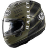 Casque Intégral de Moto Corsair-X MVK Oakley Noir/Vert incliné de face
