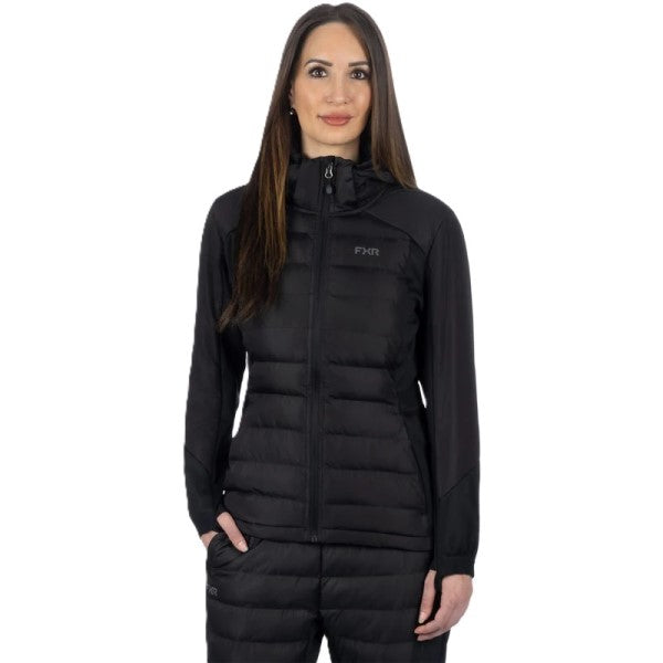 Manteau Matelassé Phoenix Femme Noir Ops