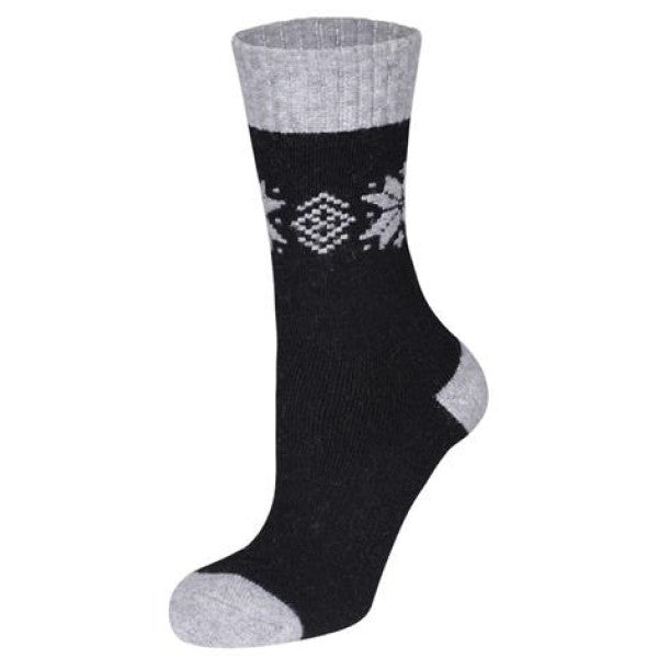 Bas de Motoneige Flocon Noir