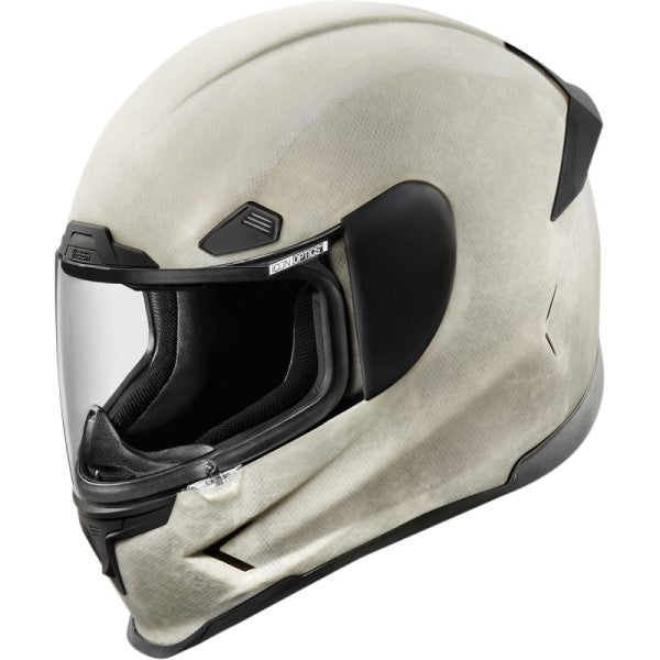 Casque Intégral de Moto Airframe Pro Construct Blanc incliné de droite