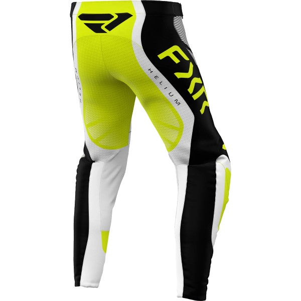 Pantalon de Motocross Helium Infinity Jaune/Noir de dos