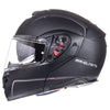 Casque Modulaire Atom SV Noir mat, côté gauche