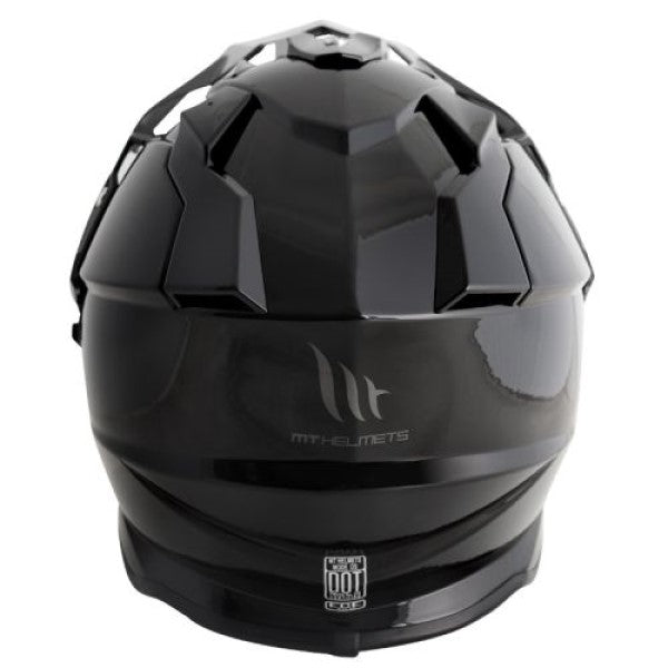 Casque de Snowcross Mode DS Noir, Dos