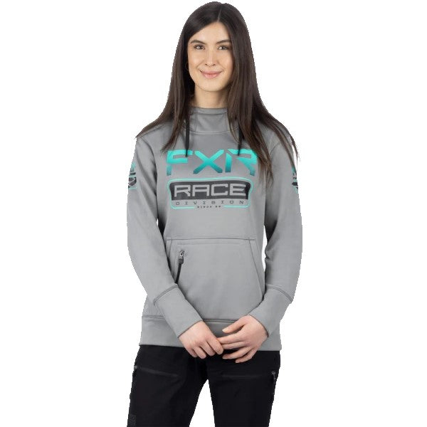 Coton Ouaté Race Division Tech FXR Femme Gris, de face