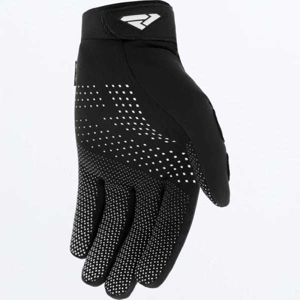 Gants de Motocross Cold Cross Lite noir blanc, en face