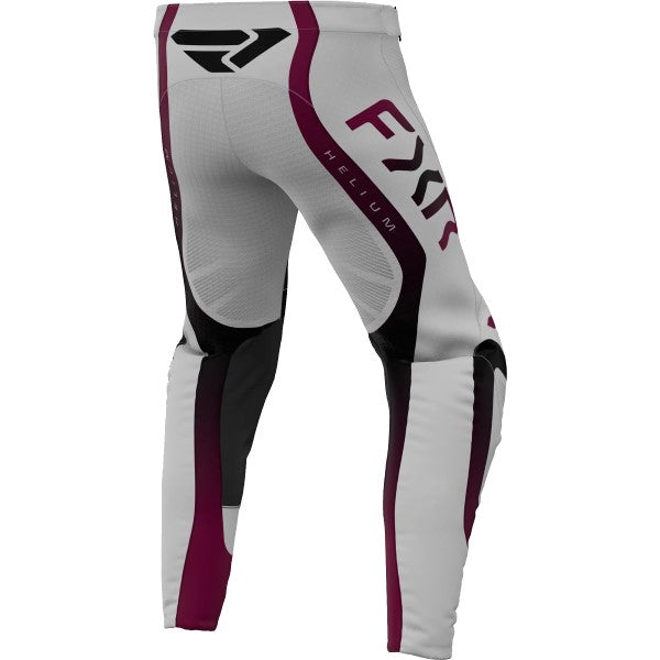 Pantalon de Motocross Helium Infinity Argent de dos