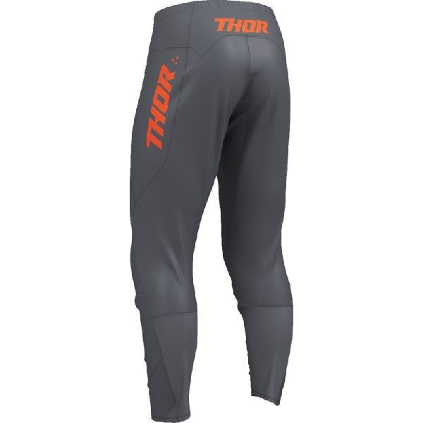 Pantalon de Motocross Ridemode Menace/ Thor/ gris de dos
