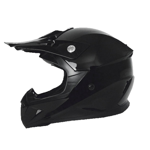 Casque Intégral Pulse Solid Junior de Zox Noir Lustré