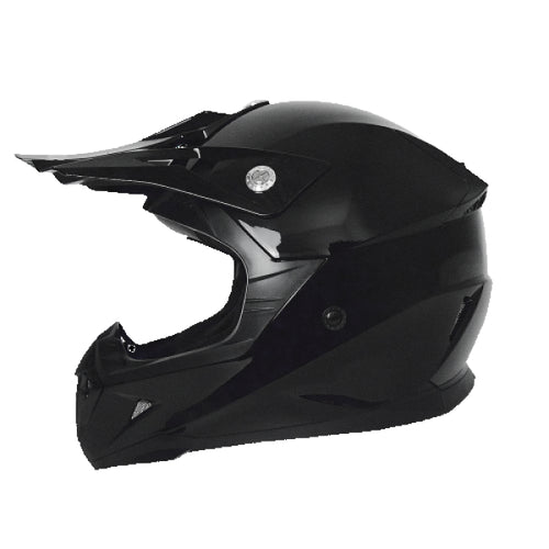 Casque Intégral Pulse Solid Junior de Zox Noir Lustré