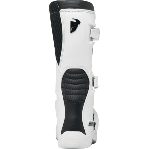 Bottes de Motocross Blitz XR Femme Thor Blanc/Noir, de dos