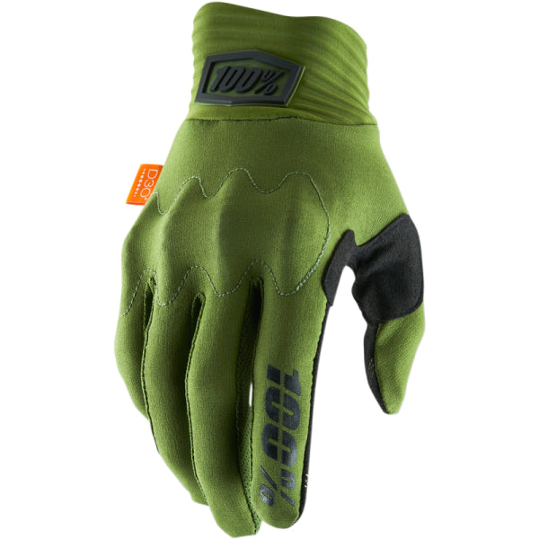 Gants de Motocross Cognito D30 100% green et noir