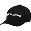 Casquette Linear Alpinestars noir et blanc