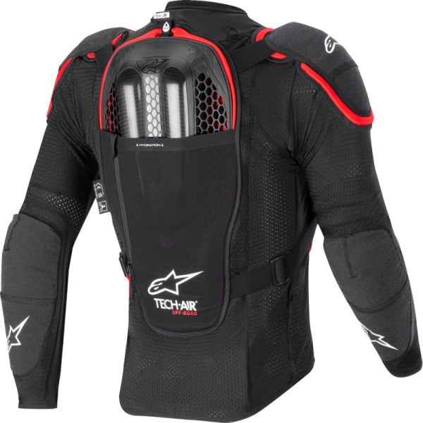Veste de Moto Airbag Tech-Air® Tout Terrain Noir, Dos