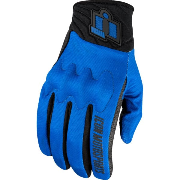 Gants de Moto Anthem 3 Bleu de l'extérieur