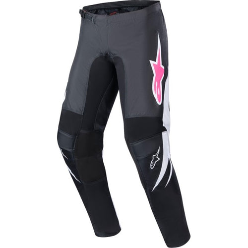 Pantalon Stella Fluid Noir/Rose