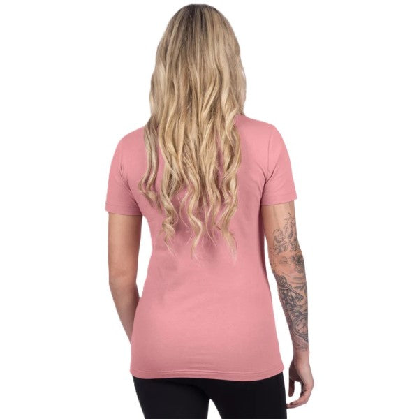 T-Shirt Hydrogen Premium Femme Rose, Dos