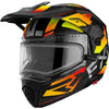 Casque Intégral de Motoneige Maverick X noir orange vert