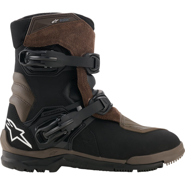 Bottes de Moto Belize V2 Drystar Alpinestars Brun, coté droit