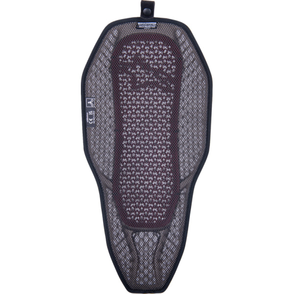 Protecteur Dorsal de Moto Nucleon Flex Proi Alpinestars gris et rouge, intérieur