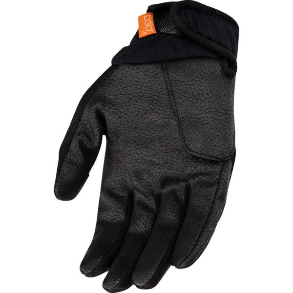 Gants de Moto Anthem 3 Femme Noir de l'intérieur