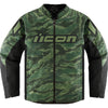 Manteau de Moto Hooligan Tiger's Blood Vert