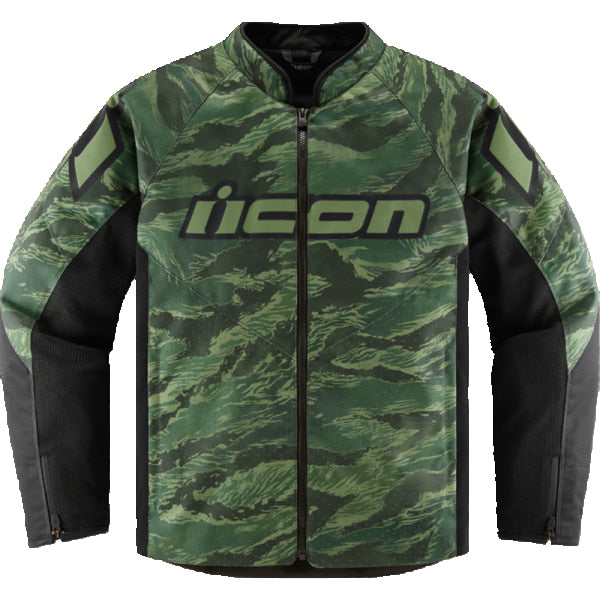 Manteau de Moto Hooligan Tiger's Blood Vert
